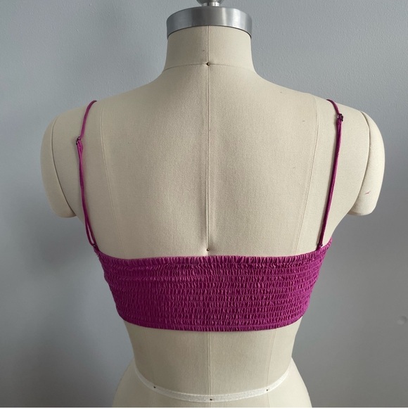 Free People Lyra Bralette- Dahlia Mauve- Size XS- NWT - Picture 7 of 11